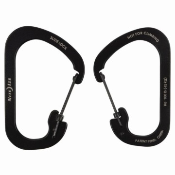 Карабин Nite Ize Sidelock 6 Черный