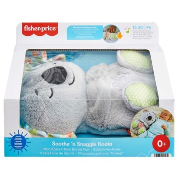 Дышащее спальное полотенце Fisher Price Koala GRT59, подарок малышу, успокаивает