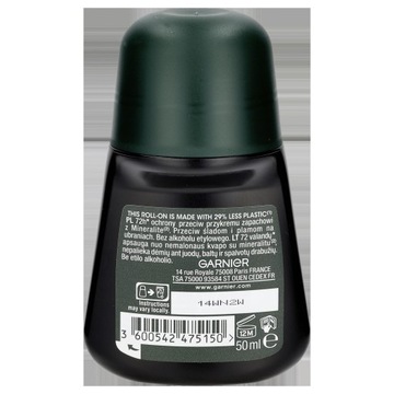 GARNIER MEN ШАРИКОВЫЙ МИН 50 мл НЕВИДИМЫЙ BWC 72H