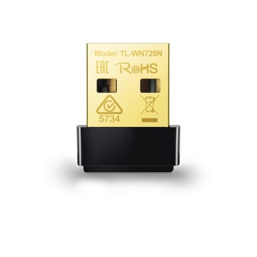 Сетевая карта TP-Link TL-WN725N 150 Мбит/с nano USB