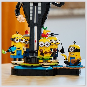 LEGO Girls Первый Грю и миньоны из кубиков 75582