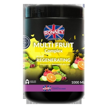 RONNEY MULTI FRUIT УКРЕПЛЯЮЩАЯ МАСКА БЕЗ SLS 1л