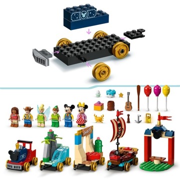 LEGO DISNEY 43212 ПОЕЗД, ПОЛНЫЙ ВЕСЕЛЫ