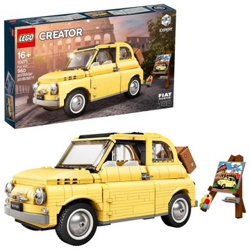 LEGO #10271 FIAT 500 - samochód na tle słynnego rzymskiego Koloseum *NOWE*