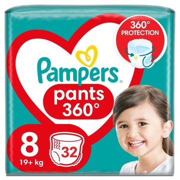 Подгузники Pampers Pants Размер 8 32 шт.