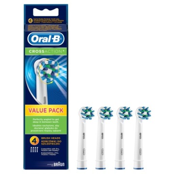 НАСАДКИ ЩЕТКИ ORAL-B CROSS ACTION 4 шт.