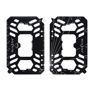 Nite Ize Financial Tool Многофункциональная карта мультиинструментов черная