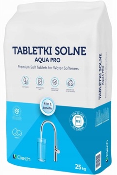 Соль в таблетках Соль в таблетках для смягчителей CIECH 25кг Aqua Pro
