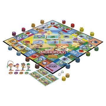 Настольная игра Monopoly Animal Crossing Hasbro 1661