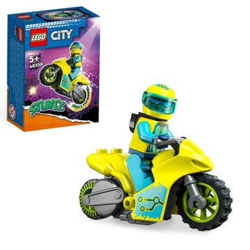 LEGO CITY Cybermotocykl Kaskaderski 60358