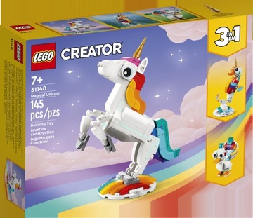 LEGO Creator 31140 Волшебная лошадь-единорог 7+