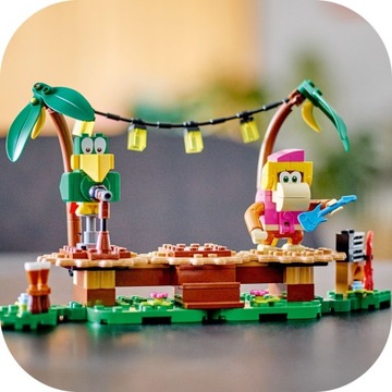 РАСШИРЕННЫЙ НАБОР LEGO SUPER MARIO DIXIE KONG CONCERT JUNGLE CONCERT 71421