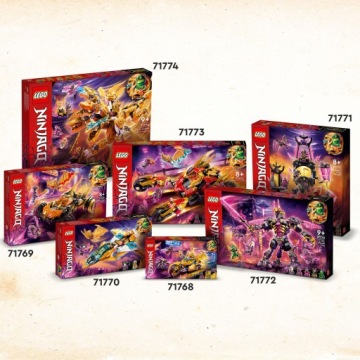 Описание LEGO Ninjago Мех Самурая X Nyi 71775!