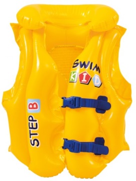 JILONG SunClub Жилет надувний SWIM KID B для дітей 46x42 см жовта