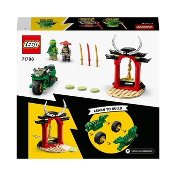 LEGO Ninjago 71788 Мотоцикл Ниндзя Ллойда Храм костей 64 кирпича 4+