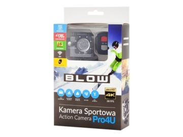 BLOW ACTION CAMERA Pro4U 4K WiFi-рекордер