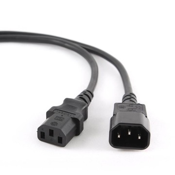 Удлинительный силовой кабель IEC 320 C13/C14, 3 м