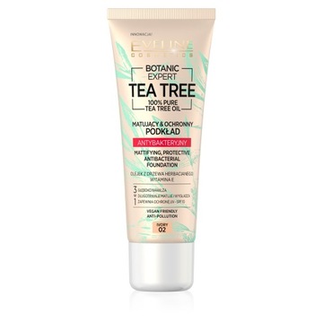 Eveline Botanic Expert Tea Tree Podkład 02 Ivory
