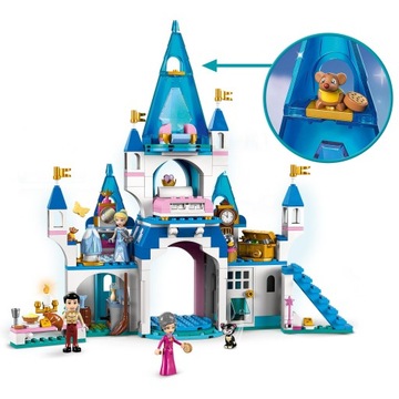 Klocki Disney Princess 43206 Zamek Kopciuszka