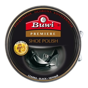 BUWI ВАК ДЛЯ ОБУВИ 40МЛ ЧЕРНЫЙ