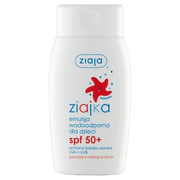 Emulsja na słońce Ziaja Ziajka 50 SPF 125 ml 100 g