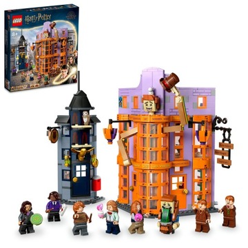 LEGO HARRY POTTER ULICA POKĄTNA: MAGICZNE DOWCIPY WEASLEYÓW 76422 8+
