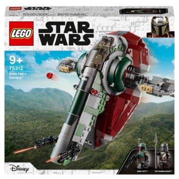 LEGO Star Wars 75312 Космический корабль Бобы Фетта из «Звездных войн»