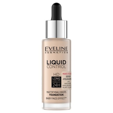 Eveline podkład Liquid Control 002 Soft Porcelain