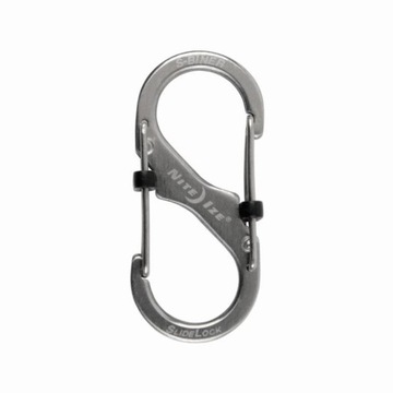 Nite Ize S-Biner #2 SlideLock Steel LSB2-11-R3