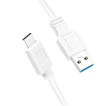 USB-кабель LogiLink USB 3.2 Gen1x1, штекер USB-A — штекер USB-C, белый, 1,5 м