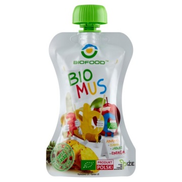 Bio-Food Біо Пюре Ананас + Яблуко + Банан еко 120 г