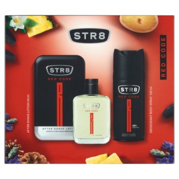 STR8 RED CODE набор AS 50 мл + Дезодорирующий спрей 150 мл