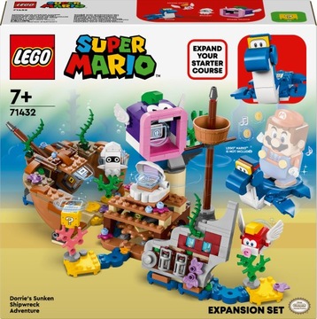 LEGO SUPER MARIO 71432 ПРИКЛЮЧЕНИЯ КРУШЕНИЯ ДОРИ