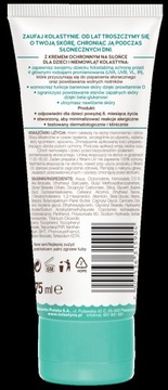 KOLASTYNA SUN -Krem ochronny na słońce dla dzieci i niemowląt SPF 30- 75 ml