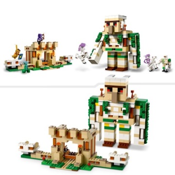 LEGO Minecraft Кирпичи КРЕПОСТЬ ЖЕЛЕЗНОГО ГОЛЕМА