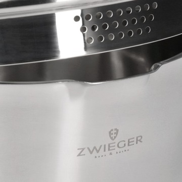 ZWIEGER GABRO Кастрюля с ситечком 24 см
