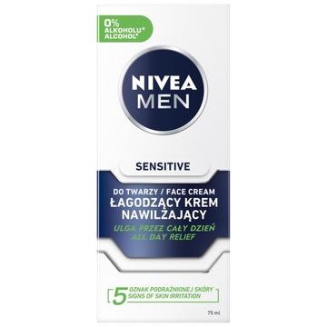 NIVEA MEN Krem do twarzy Sensitive łagodzący 75ml
