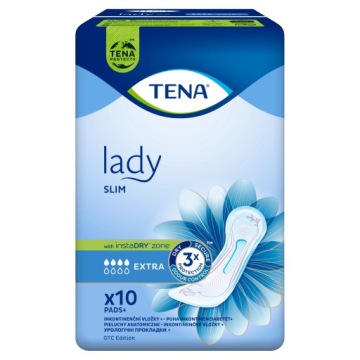 Урологические прокладки при недержании мочи Вставки TENA Lady Slim Extra