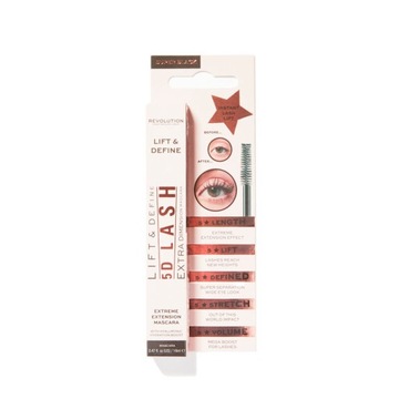 Тушь для ресниц Makeup Revolution Lash Lift & 5D 14 мл