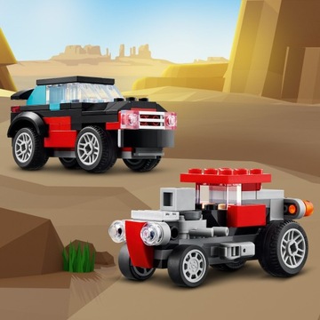 LEGO CREATOR 31146 ГРУЗОВИК С ПРИЦЕПОМ И ВЕРТОЛЕТОМ ЭВАКУАТОР TIR AUTO