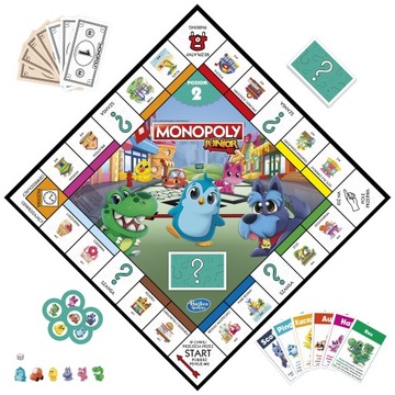 Настольная игра HASBRO Monopoly Junior F8562120