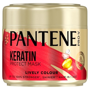 Pantene Pro-V Colour Protect Keratynowa maska do włosów, 300ml