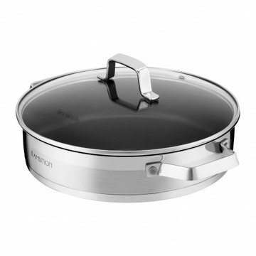 Patelnia tradycyjna Ambition Kitchen Pro 28 cm non-stick (nieprzywierająca)