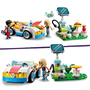 LEGO Friends 42609 Солнечная зарядная станция для электромобилей, 170 кирпичей