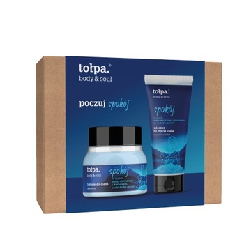 Tołpa Body&Soul Spokój balsam do ciała 250ml + mleczko do mycia ciała 200ml