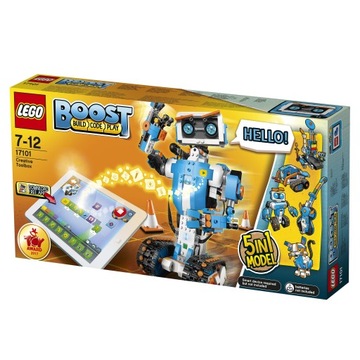 БОЛЬШОЙ ТВОРЧЕСКИЙ НАБОР LEGO BOOST ROBOT BLOCK ПРОГРАММИРОВАНИЕ + ПРИЛОЖЕНИЕ 5 в 1