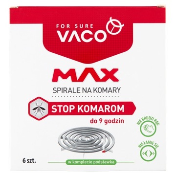 Bomba dymna przeciwko komarom Vaco spirala