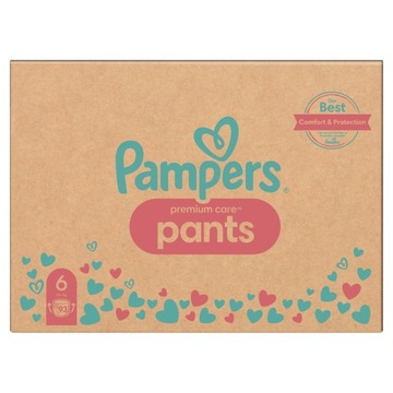 Подгузники Pampers Pants Premium Care, размер 6, 93 шт., отличное качество.