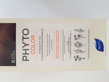 PHYTO Color farba do włosów 6 ciemny blond 50ml