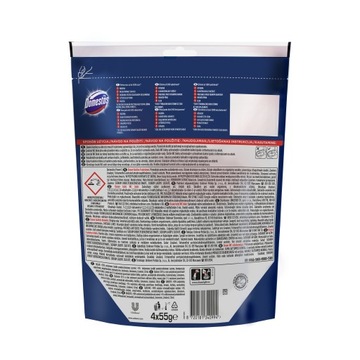 DOMESTOS POWER 5 OCEAN 4 X 55 g ZAWIESZKA DO WC